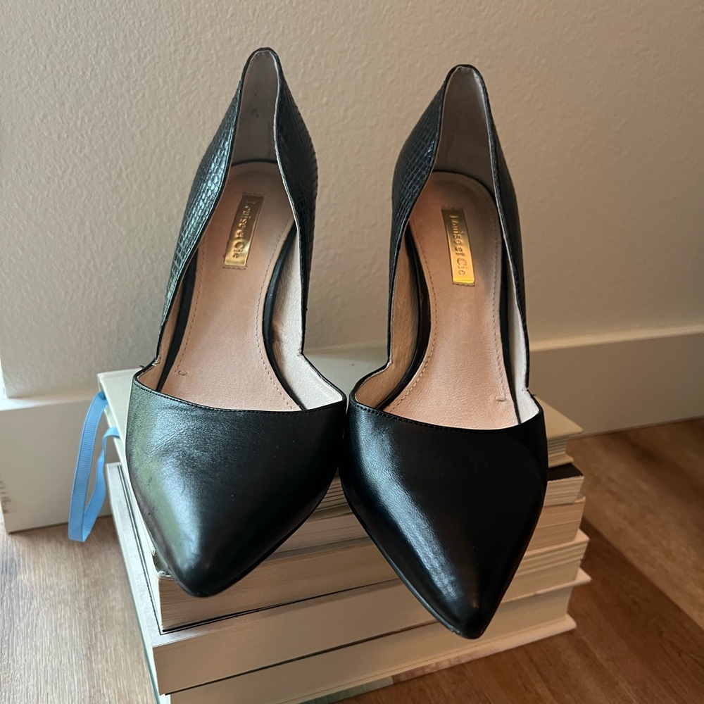 Louise et Cie Black 3.5’’ Heels